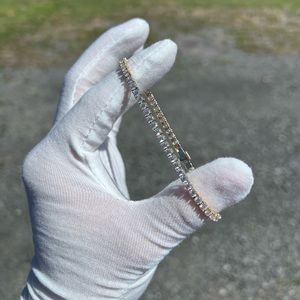 10K Gold Moissanite Tennis Bracelet